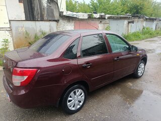 2013 Lada (ВАЗ) Granta I, пурпурный, 400000 рублей, вид 2