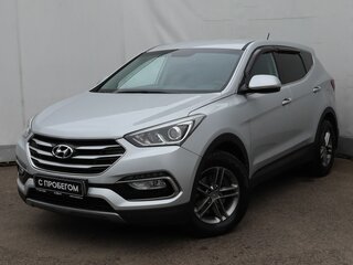 2015 Hyundai Santa Fe III Рестайлинг, серебристый, 2415000 рублей, вид 1