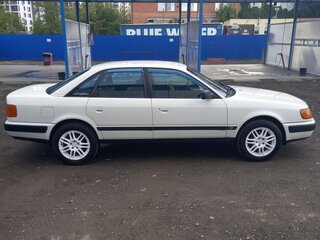 1991 Audi 100 IV (C4), белый, 555000 рублей, вид 4