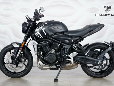 2021 Triumph Trident 660, чёрный, 690000 рублей, вид 2