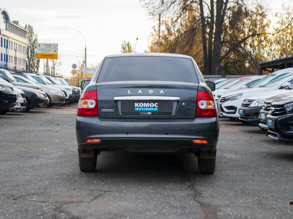 2016 Lada (ВАЗ) Priora I Рестайлинг, серый, 599000 рублей - вид 4