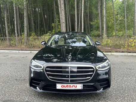 2023 Mercedes-Benz S-Класс 580 Long 4MATIC VII (W223), чёрный, 12890000 рублей, вид 3