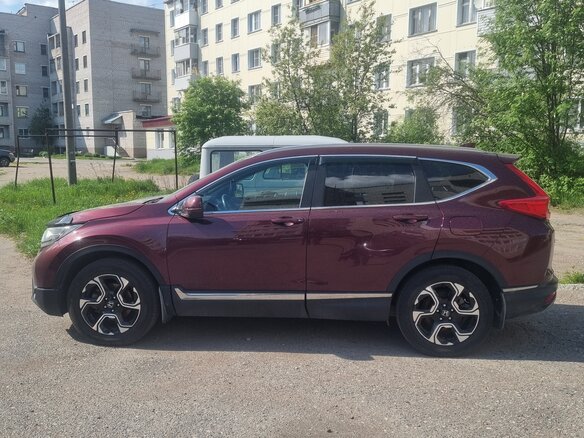 2018 Honda CR-V V, пурпурный, 3200000 рублей - вид 3