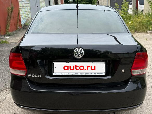 2012 Volkswagen Polo V, чёрный, 680000 рублей - вид 3