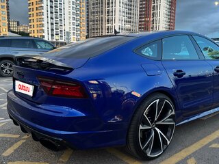 2015 Audi A7 I (4G) Рестайлинг, синий, 3600000 рублей, вид 4
