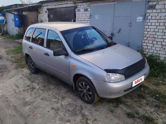 2010 Lada (ВАЗ) Kalina I, серый, 200000 рублей - вид 1