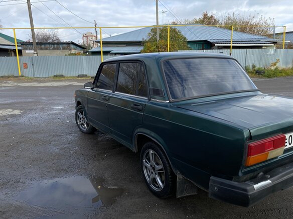 2007 Lada (ВАЗ) 2107, зелёный, 135000 рублей - вид 7