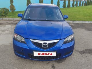 2007 Mazda 3 I (BK) Рестайлинг, синий, 490000 рублей, вид 2
