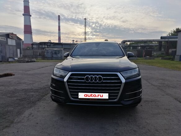 2015 Audi Q7 II (4M), чёрный, 3650000 рублей - вид 2