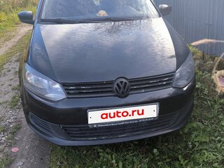 2011 Volkswagen Polo V, чёрный, 450000 рублей, вид 1