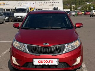 2013 Kia Rio 4-speed III, красный, 850000 рублей, вид 2