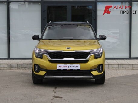 2020 Kia Seltos I, жёлтый, 2195000 рублей, вид 2