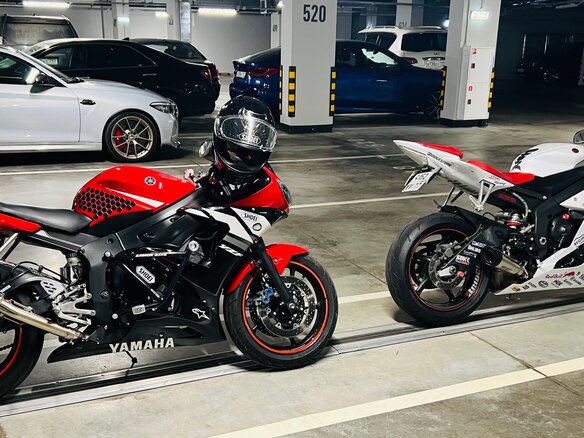 2003 Yamaha YZF-R6, красный, 650000 рублей - вид 3