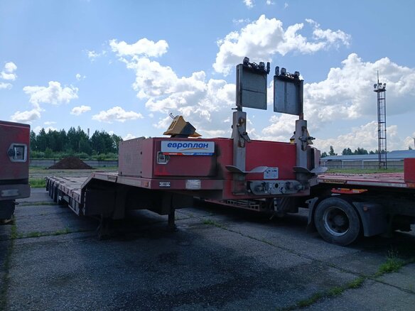 2023 Juterborg Низкорамный трал, красный, 3357500 рублей - вид 1