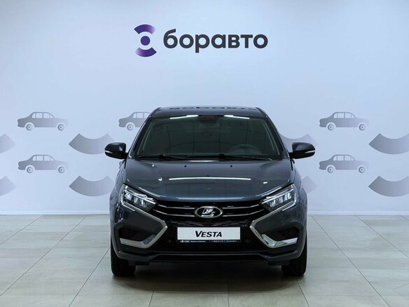 2026 Lada (ВАЗ) Vesta I Рестайлинг (NG), серый - вид 2