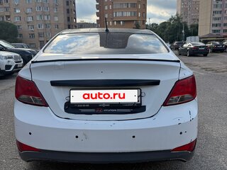 2016 Hyundai Solaris I Рестайлинг, белый, 350000 рублей, вид 5