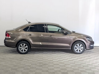 2018 Volkswagen Polo V Рестайлинг, коричневый, 1095000 рублей, вид 4