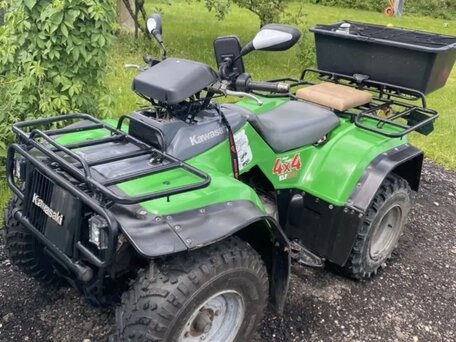 2000 Kawasaki KLF 400, зелёный, 339000 рублей, вид 1