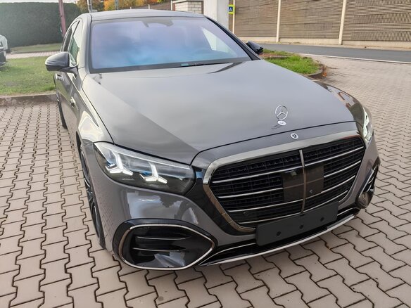 2026 Mercedes-Benz S-Класс 450 d Long 4MATIC VII (W223) Рестайлинг, серый, 20700000 рублей - вид 1