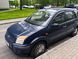 2009 Ford Fusion I Рестайлинг, синий, 240000 рублей, вид 1