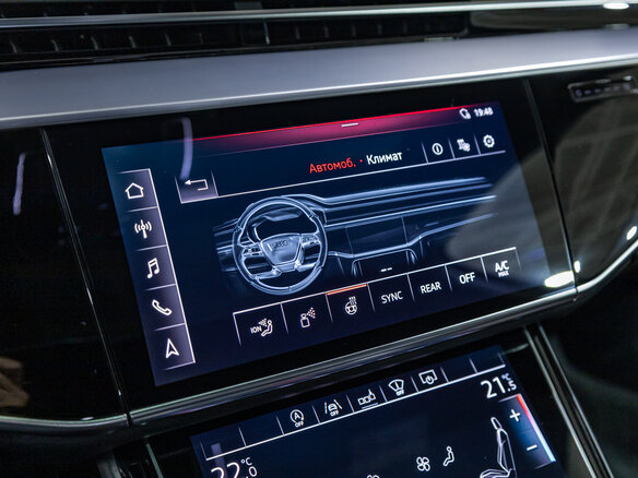 2019 Audi A8 50 TDI IV (D5), серый, 4849700 рублей - вид 24