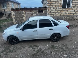 2013 Lada (ВАЗ) Granta I, серебристый, 350000 рублей, вид 5