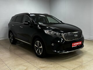 2018 Kia Sorento 8-speed III Prime Рестайлинг, чёрный, 2670000 рублей, вид 3