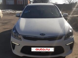 2017 Kia Rio IV, белый, 1300000 рублей, вид 1