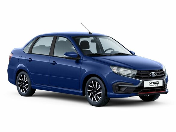 2026 Lada (ВАЗ) Granta Sportline I Рестайлинг, синий, 1389000 рублей