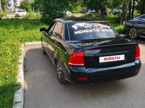 2011 Lada (ВАЗ) Priora I, чёрный, 225000 рублей - вид 2