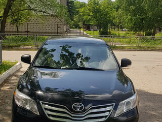 2010 Toyota Camry VI (XV40) Рестайлинг, чёрный, 1350000 рублей, вид 4