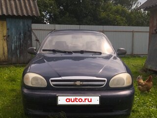 2008 Chevrolet Lanos I, синий, 105000 рублей, вид 1