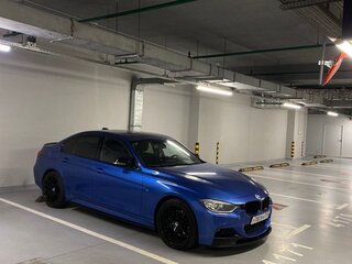 2014 BMW 3 серии 320i xDrive VI (F3x), синий, 2200000 рублей, вид 2