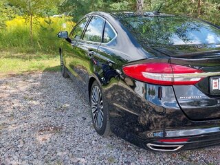 2016 Ford Fusion (North America) II Рестайлинг, чёрный, 1790000 рублей, вид 5