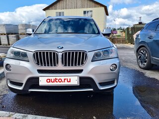 2012 BMW X3 35i xDrive II (F25), серебристый, 1850000 рублей, вид 2