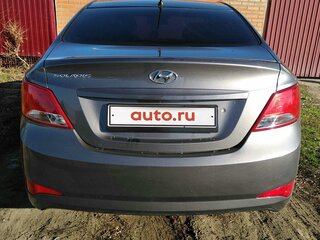 2016 Hyundai Solaris I Рестайлинг, коричневый, 1100000 рублей, вид 2