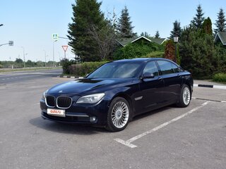2011 BMW 7 серии Long 750Li xDrive V (F01/F02/F04), синий, 1600000 рублей, вид 1