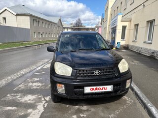 2002 Toyota RAV4 II (XA20), чёрный, 599990 рублей, вид 2
