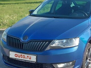 2019 Skoda Rapid I Рестайлинг, синий, 1622929 рублей, вид 1