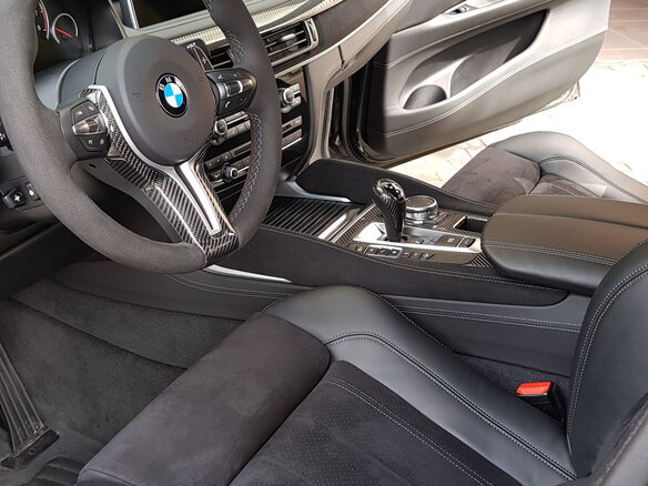 2015 BMW X6 M II (F86), чёрный - вид 12