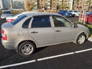 2006 Lada (ВАЗ) Kalina I, серебристый, 180000 рублей, вид 3