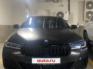2021 BMW 5 серии 530d VII (G30/G31/G38) Рестайлинг, чёрный, 5500000 рублей, вид 3