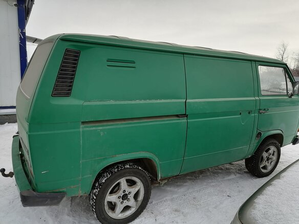 1982 Volkswagen Transporter 4-speed T3, зелёный - вид 4