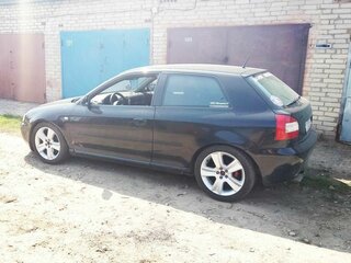 2000 Audi A3 I (8L) Рестайлинг, чёрный, 380000 рублей, вид 1