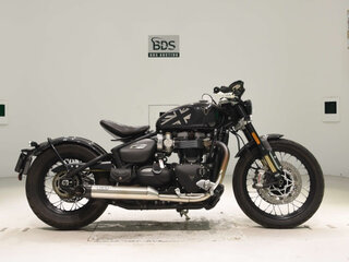 2020 Triumph Bonneville Bobber, чёрный, 1480000 рублей, вид 1
