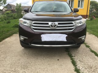 2013 Toyota Highlander II (XU40) Рестайлинг, пурпурный, 1931302 рублей, вид 1