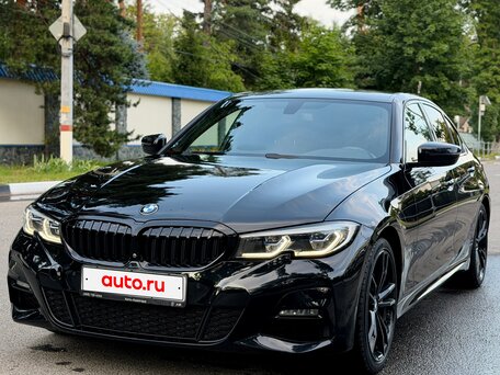 2019 BMW 3 серии 320d xDrive VII (G2x), чёрный, 3950000 рублей, вид 1