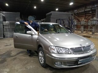2001 Nissan Bluebird Sylphy I (G10), серебристый, 500000 рублей, вид 2