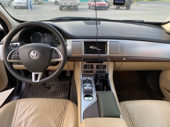 2013 Jaguar XF I Рестайлинг, коричневый, 1650000 рублей - вид 13