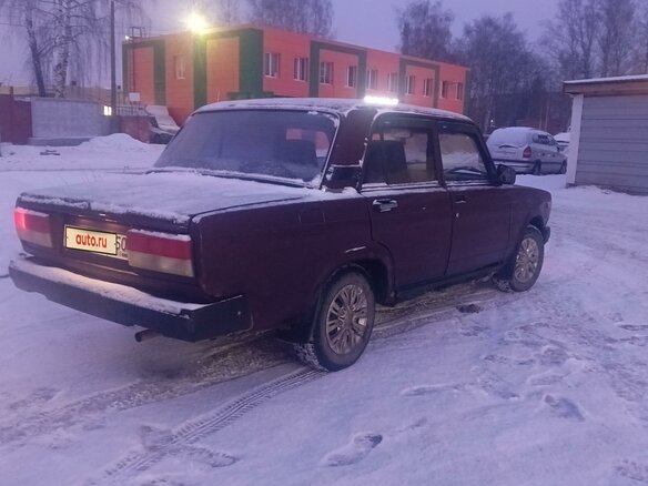 2005 Lada (ВАЗ) 2105, пурпурный, 155000 рублей - вид 8